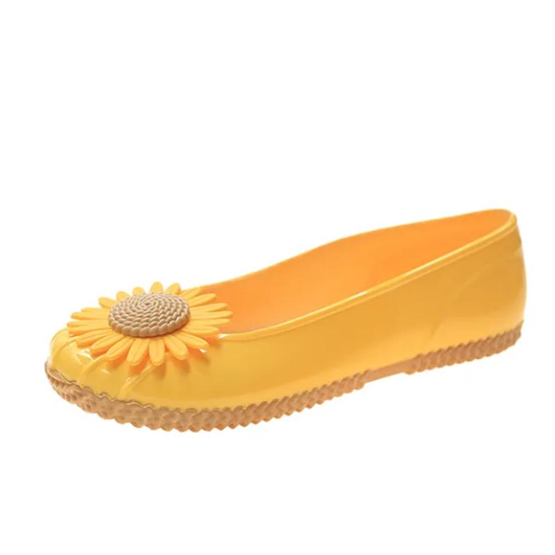 Damenschuhe Lady Mode Süß Leichtgewicht Komfort Frühling Slip-On Anti-Rutsch-Schuhe Lady Freizeit Hotel Arbeit Flache Schuhe ga105