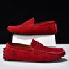 Zapatos de Conducir Clásicos Británicos de Cuero sin Cordones para Pareja, Tallas Grandes 35-49.