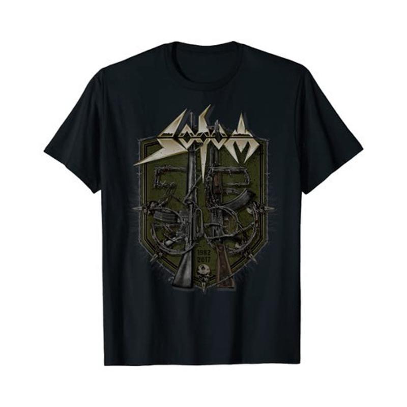 

Sodom 35 Years T Shirt - Men s Summer Cotton Graphic Tee S разноцветный