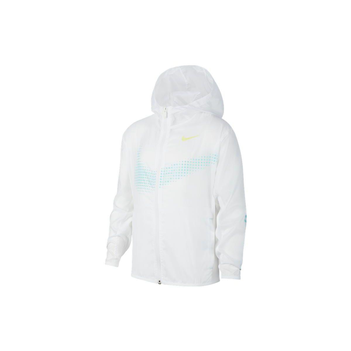

Nike Kids Sportswear Logo Print Zip-Up Hoodie Kids jackets White DZ3038-100 XS