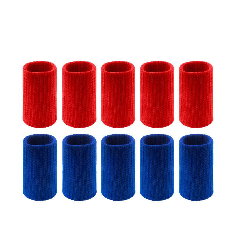 10Pcs Finger Guards Unisex Stretch Professional Outdoor Basketball Volleyball Badminton Fitness Sports Finger Joint Guards