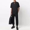 Y 3 T Shirts Men's Black Crew Neck Moderate Straight Fit HG6091