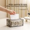 Dust Resistant Clear Tissue Box Non-Slip Desktop Tissue Dispenser Tissue Storage Case  Bathroom