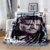 Pedro Pascal Pattern Throw Blanket Light Weight Blanket for Living Room Bedroom Kidsroom Warm Blanket Christmas Gift