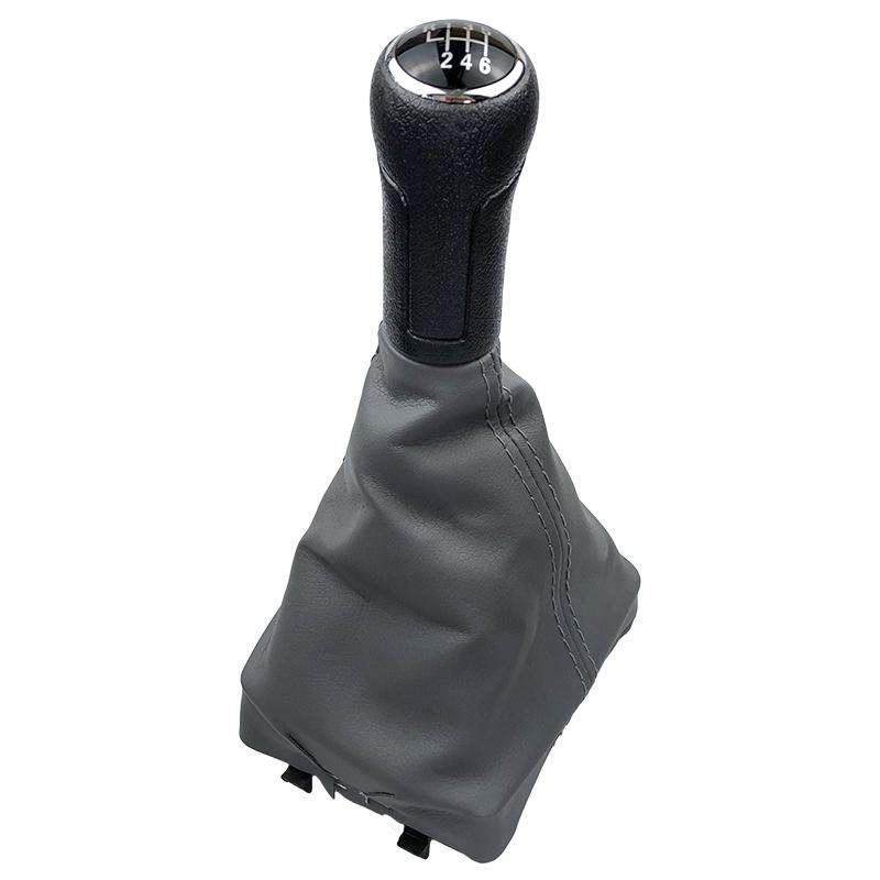 Gear Shift Knob Shifter Lever Stick Gaiter Boot Cover Case Cars Accessories For VW Volkswagen Polo 9N 9N2 2002-2009 2010 Sedan