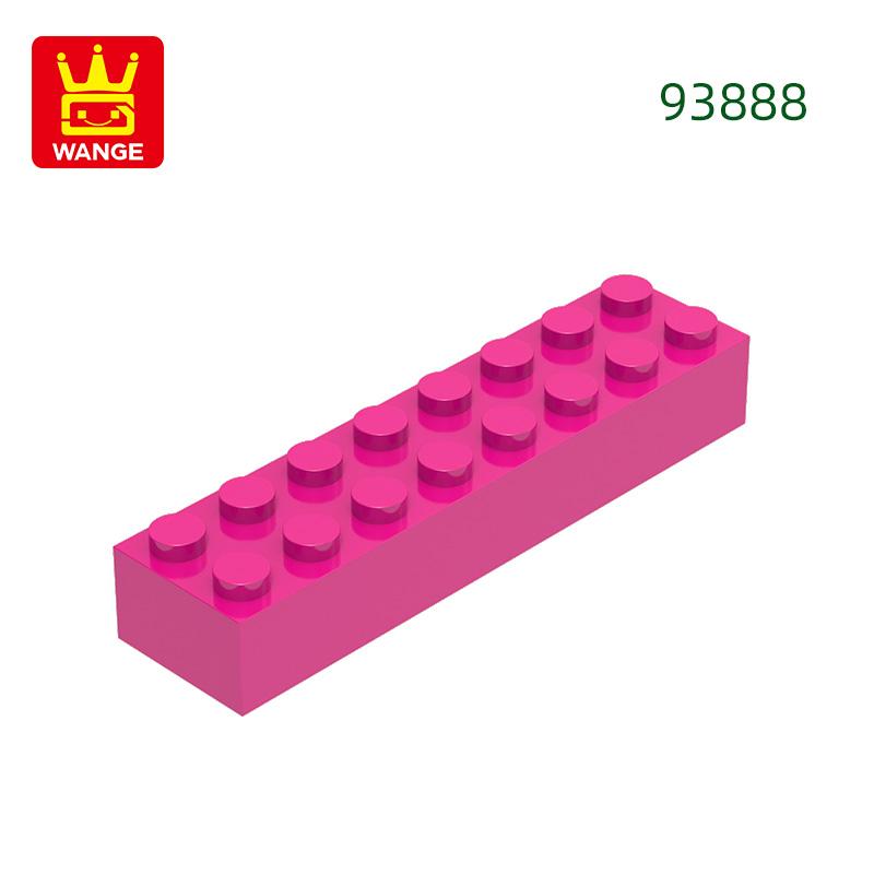 21Pcs/Lot 93888 Timeless Basic Thick 2x8 Constructing Blocks Construction Accessories Works With Brick Children Playthings Present