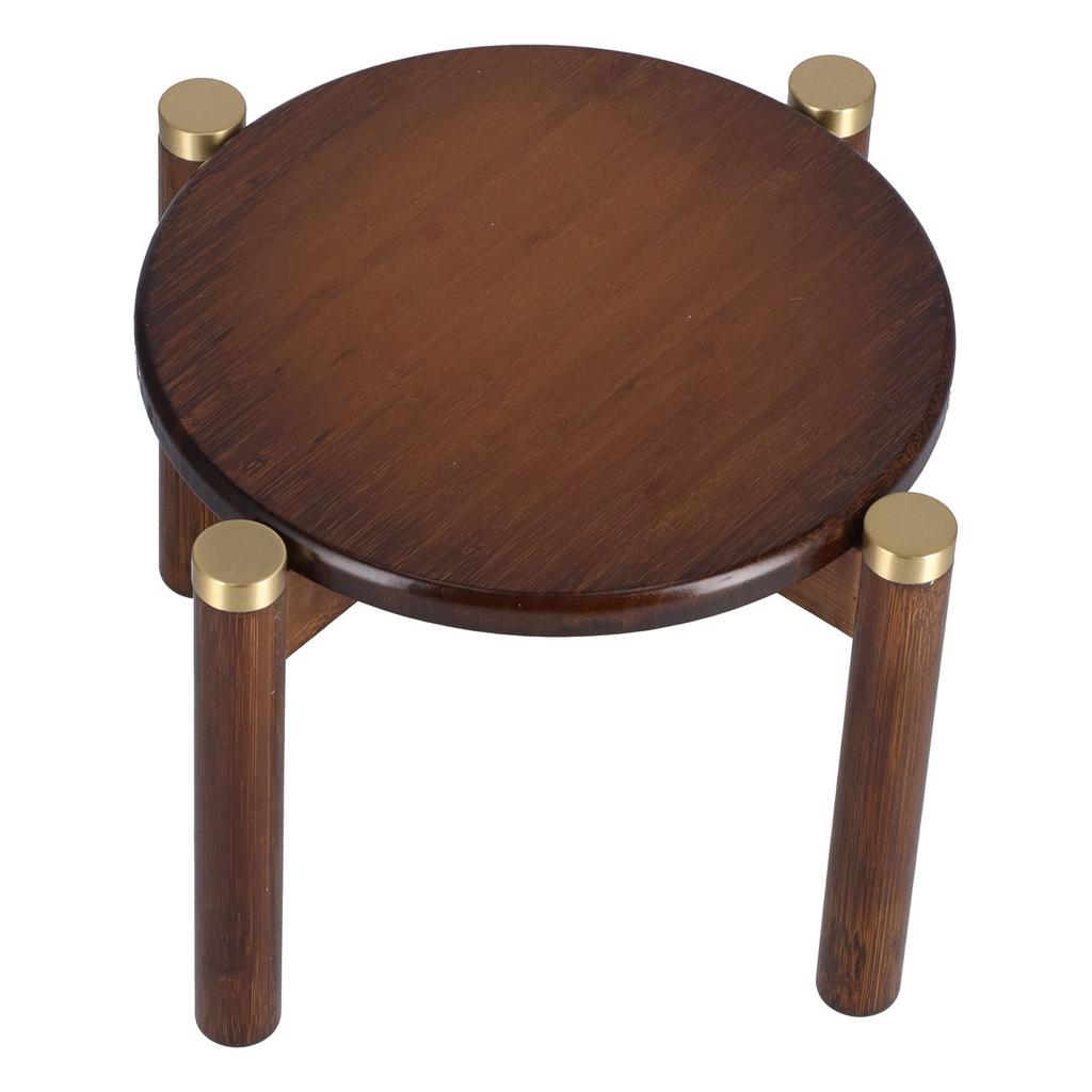 Stool Chair Bamboo Cute Lovely Fashionable Innovative Child Step Stool for Home Yard Garden