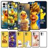 Cartoon Duck Phone Case Cover for Xiaomi Mi 17 15 14 13 12 11 Ultra 15T 14T 13T 12T 11T Pro Lite 5G Soft TPU Shell Fundas Capas