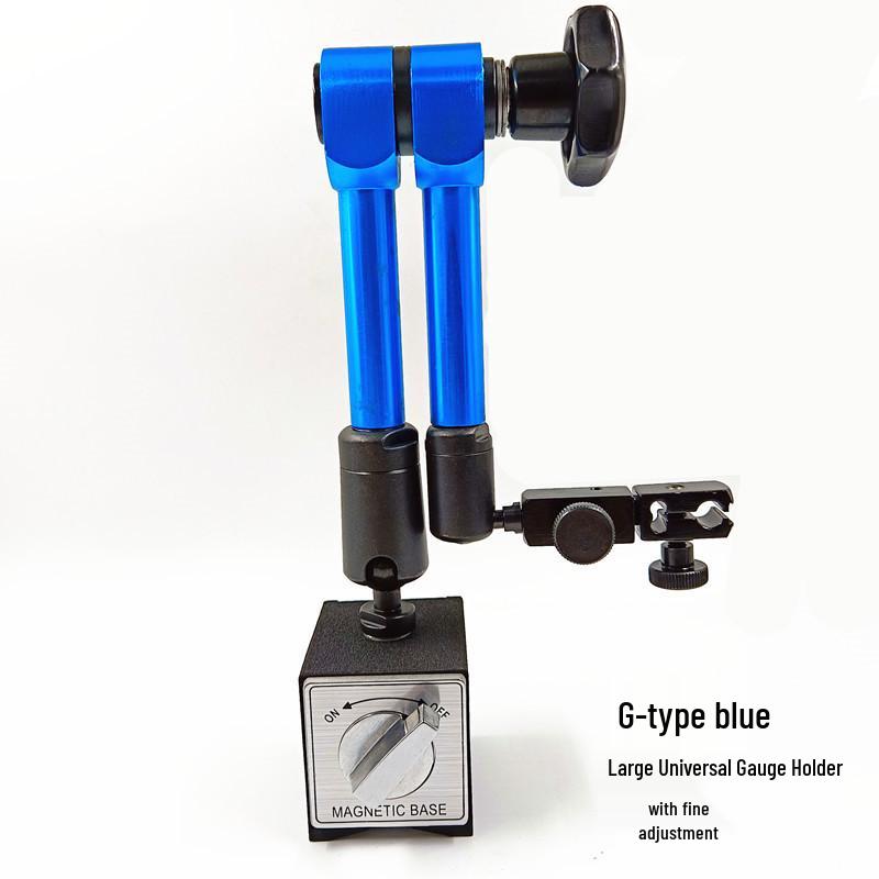 Dial Indicator with Strong Magnetic Universal Holder & Lever Micrometer for Extended Range Calibration