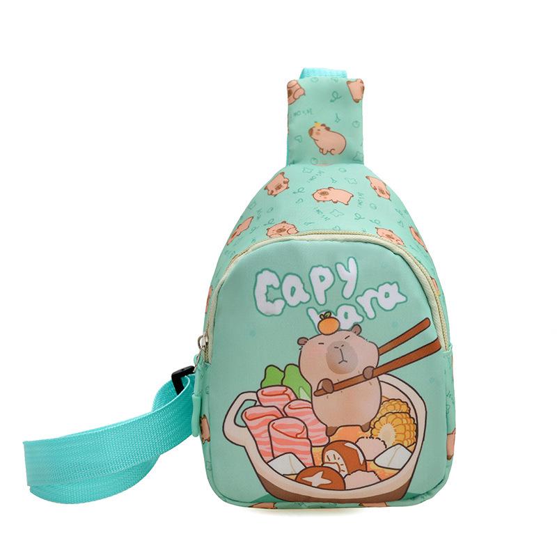 Unisex Japanese Style Mini Cartoon Crossbody Bag for Kids - Cute & Stylish 2025 Design
