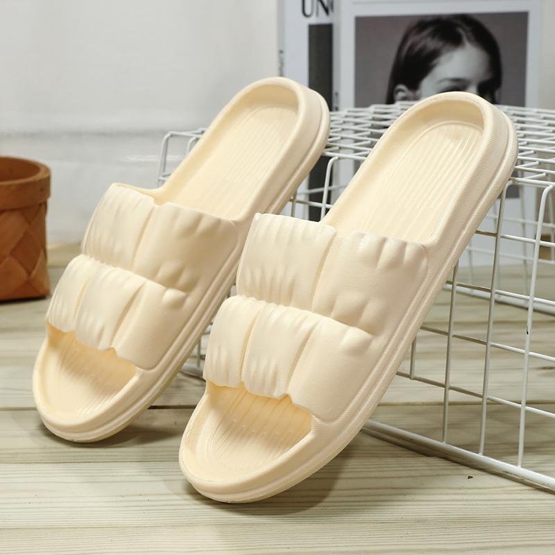 

Модные мужские тапочки Мягкая подошва мужская обувь Нескользящая износостойкая подошва Удобные домашние женские тапочки Ванная комната Шлепанцы для ванной 44-45 жёлтый