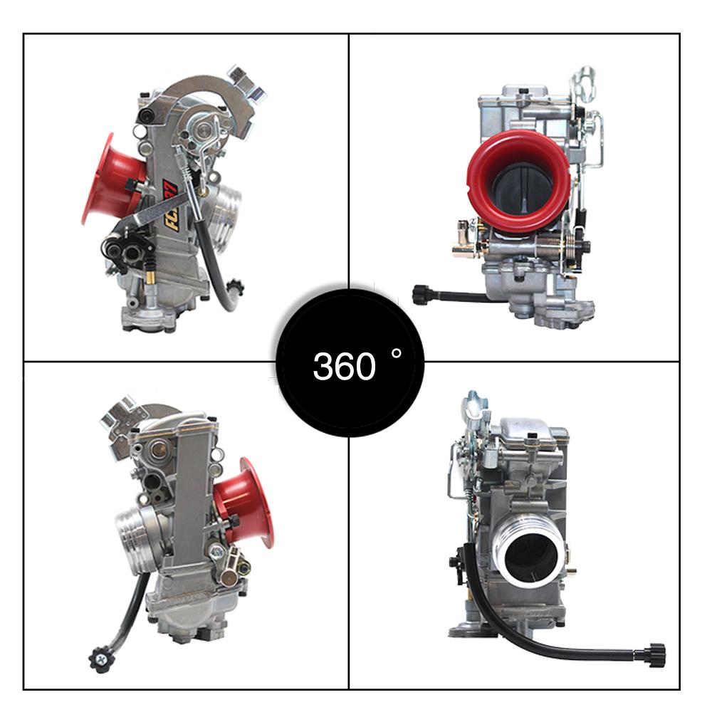 ZSDTRP Original 28 33 35 37 39 40 41mm Flatslide Carburetor FCR39 for XR DR400 CRF450/650 KLX400/450 YZ450F Add Power 30%
