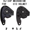 Modny Bezpieczny Adapter Podstawy Mocowania Kasków Motocyklowych Zapewniający Bezpieczne Mocowanie dla HJC C10 Comfort
