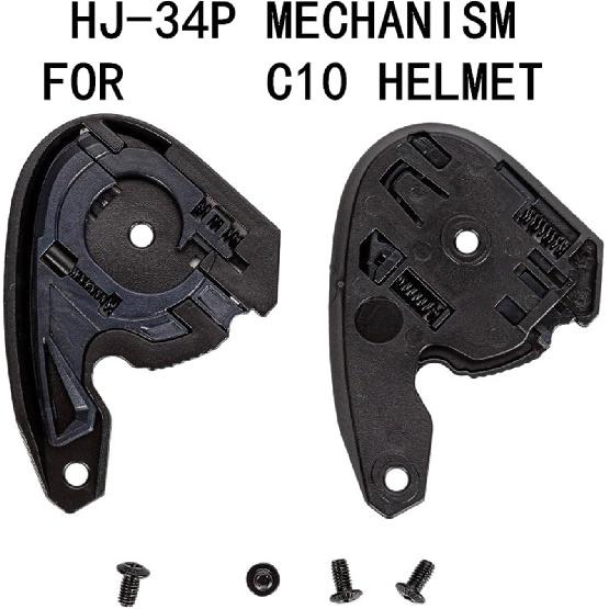 Modny Bezpieczny Adapter Podstawy Mocowania Kasków Motocyklowych Zapewniający Bezpieczne Mocowanie dla HJC C10 Comfort
