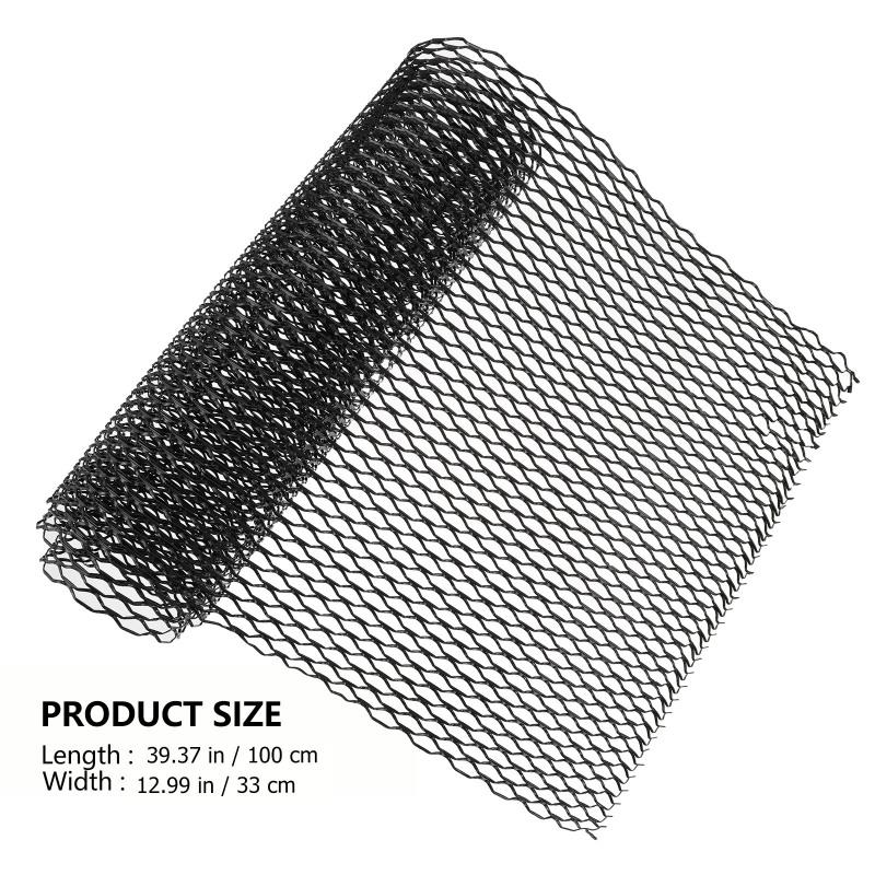 Aluminum Alloy Bumper Grille Mesh Car Front Grill Protective Radiator Honeycomb Auto Parts Vehicle Hood Vent Body Kit