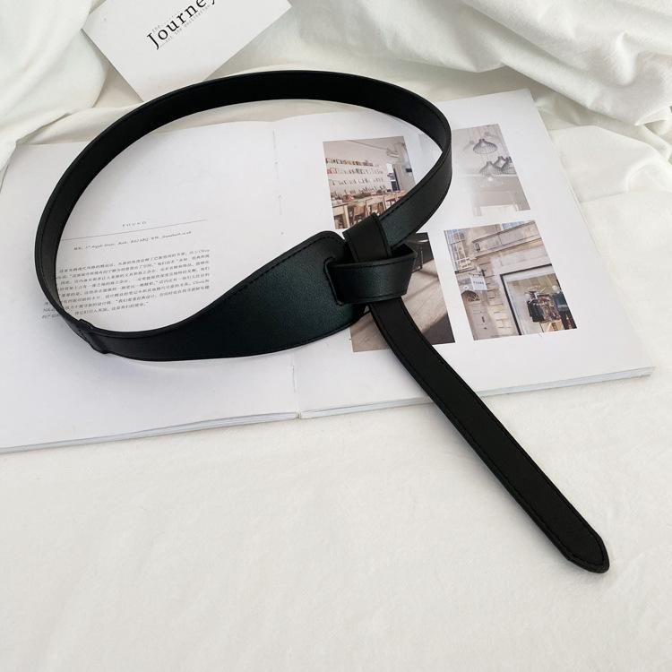 

Узловатый пояс для женщин, декоративный пояс для платья, модный свитер, костюм, талия, уплотнение, внешняя талия