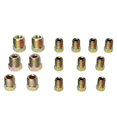 3/16-inch Car Brake Line Tubing 300 Inches Long Brake Hose Kit 16 Nuts And Connectors Brake Line Tubing Coil Kit