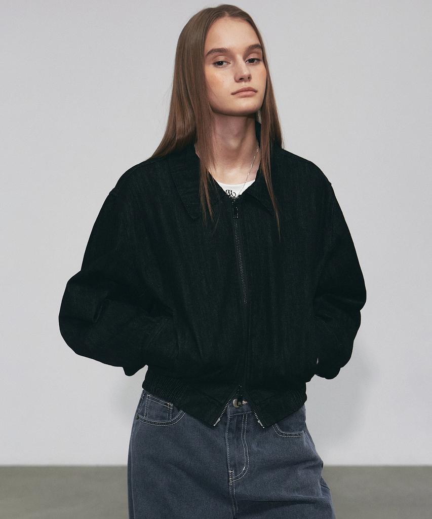 Nick&Nicole Nicole Washed Denim Blouson_Black