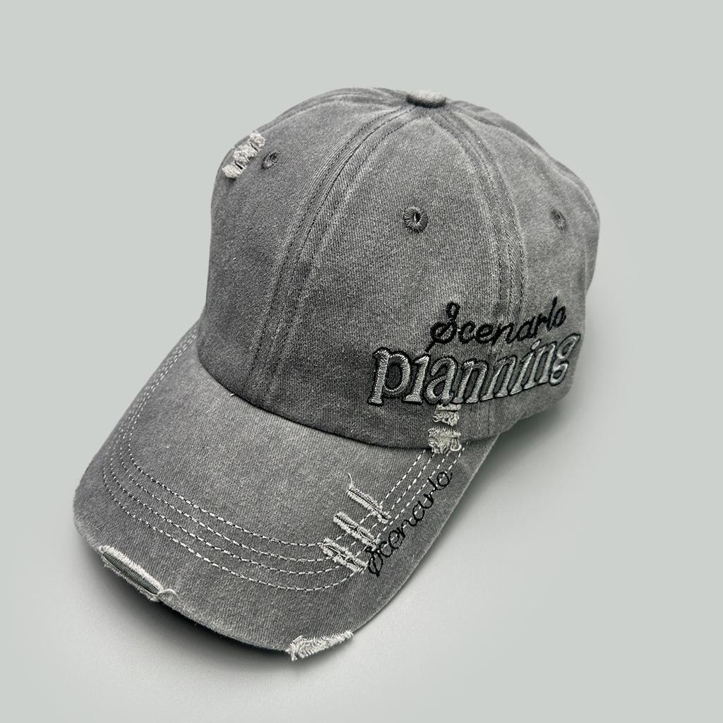 Spring And Summer American Retro Embroidery Side Letter Baseball Cap Men'S And Women'S Sunshade Personality Retro Versatile Cap