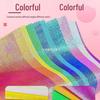 A4 Pearlescent Glitter Origami Paper - Laser-Cut, Glossy, Single-Sided Squares for DIY Projects