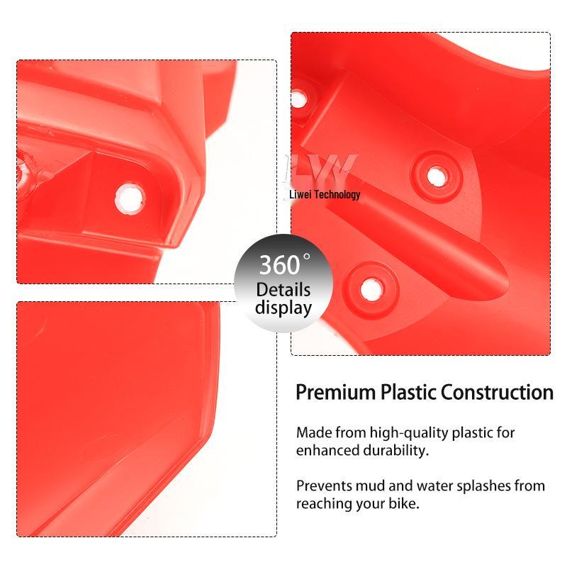 Front Fender and Mudguard Shell for 2022 Off-road Motorcycles: CRF450R, CRF250RX Models