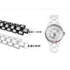 Correa de reloj para J12 correa de muñeca de cerámica de alta calidad para mujer hombre pulsera de moda negra blanca 16 mm 19 mm