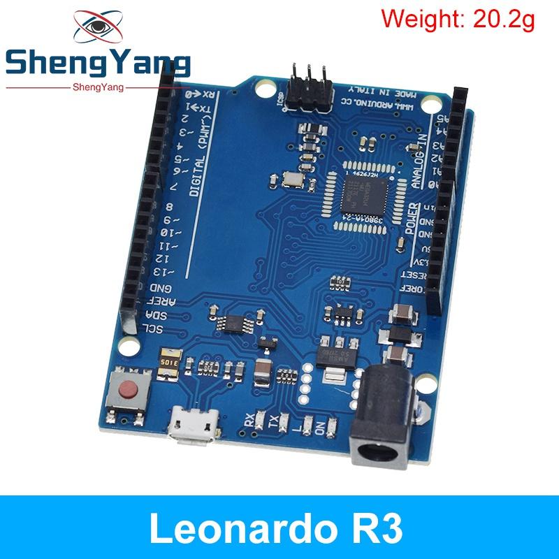 TZT Leonardo R3 Atmega32u4 Microcontroller Development Board With USB Cable Compatible For Arduino DIY Starter Kit
