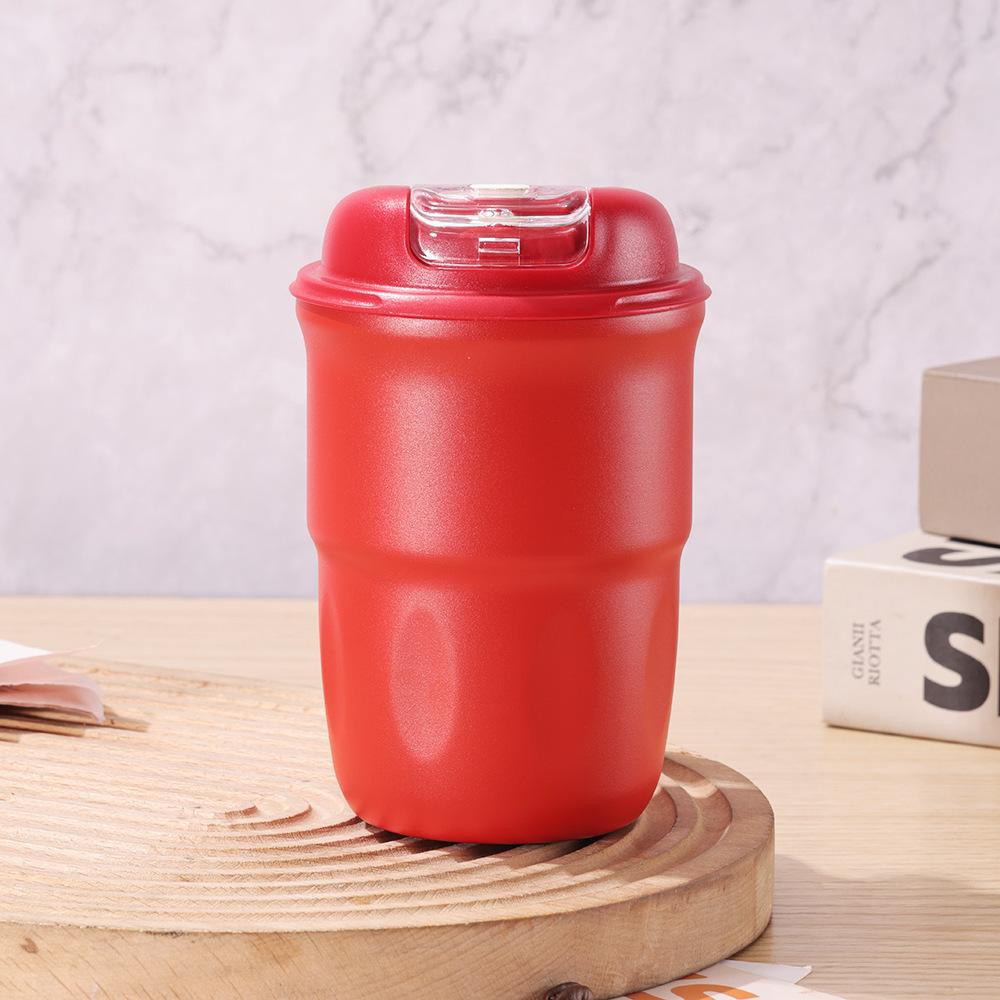 

Insulation coffee cup 316 stainless steel high-end gift cup portable accompanying cup light luxury 260-450ml [316 stainless steel seamless]