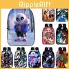Durable 17-inch Undertale Sans Backpack For Kids With Adjustable Straps And Stylish Design