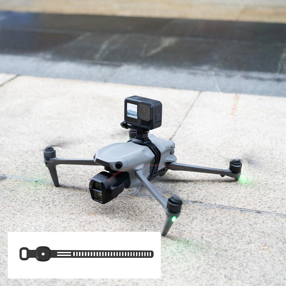 Top Extension Camera Bracket 1/4 Thread Camera Fill Light Top Bracket Camera Top Mount Holder for DJI Air 2/3S Mavic 2/3Pro