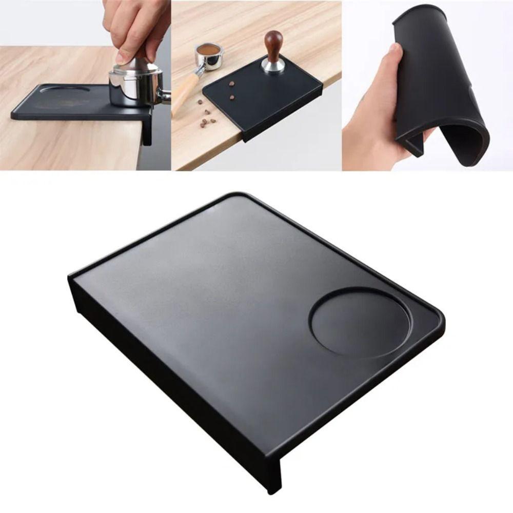 Silicone Coffee Tamper Mat Wear -resistant Pressure Pad Professional Coffee Press Powder Pad  Cafe