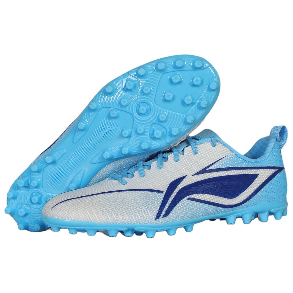 Li Ning Speed Shadow 3 Fashion Versatile Comfortable MG (Rubber Short Stud) Non-Slip Wear-Resistant Soccer Shoes Men Soccer Shoes YSFV011-5