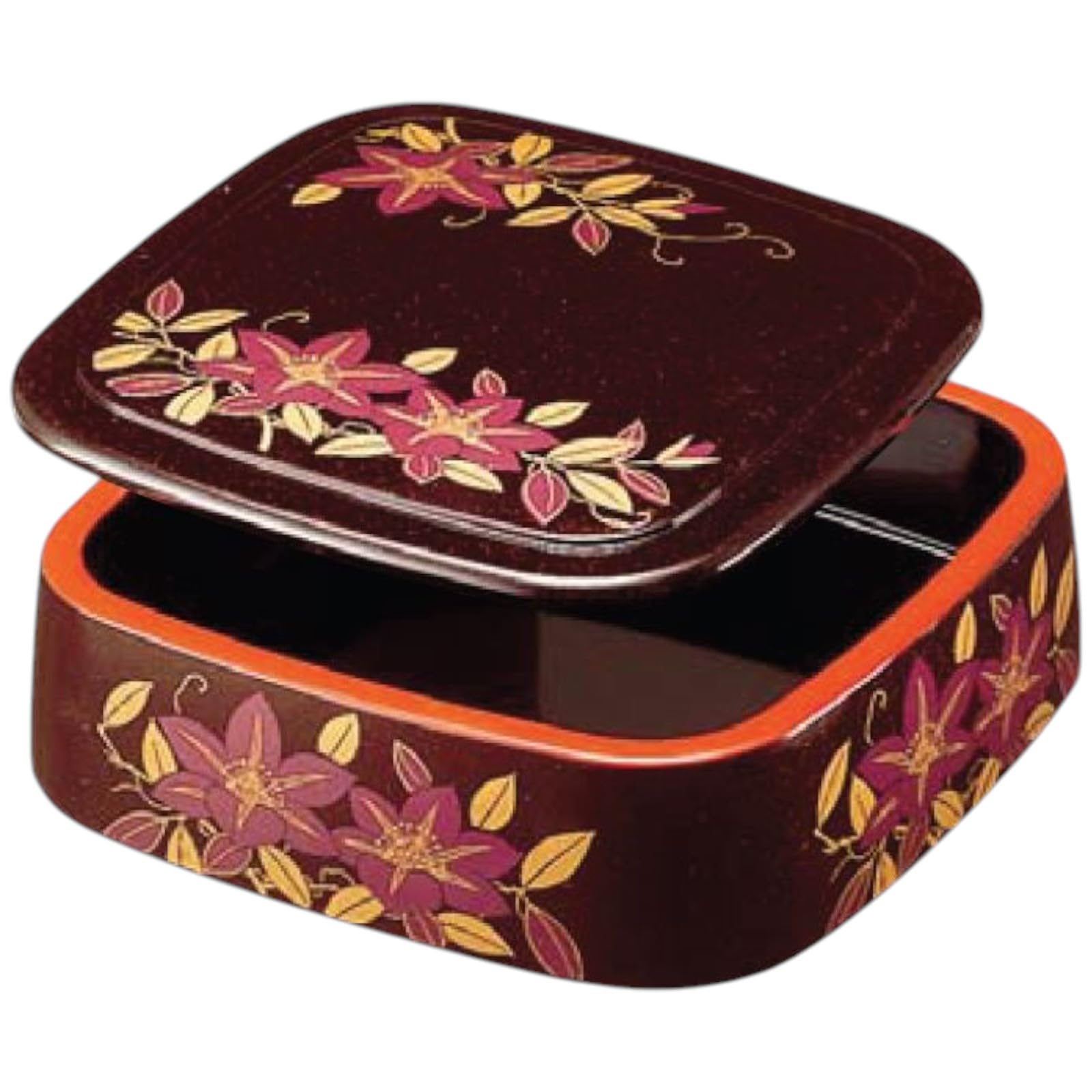 

Premium Nigiri Sushi Brown Pearl Made in Japan J-kitchens Plate, Shami-do 8-inch, Tessen,