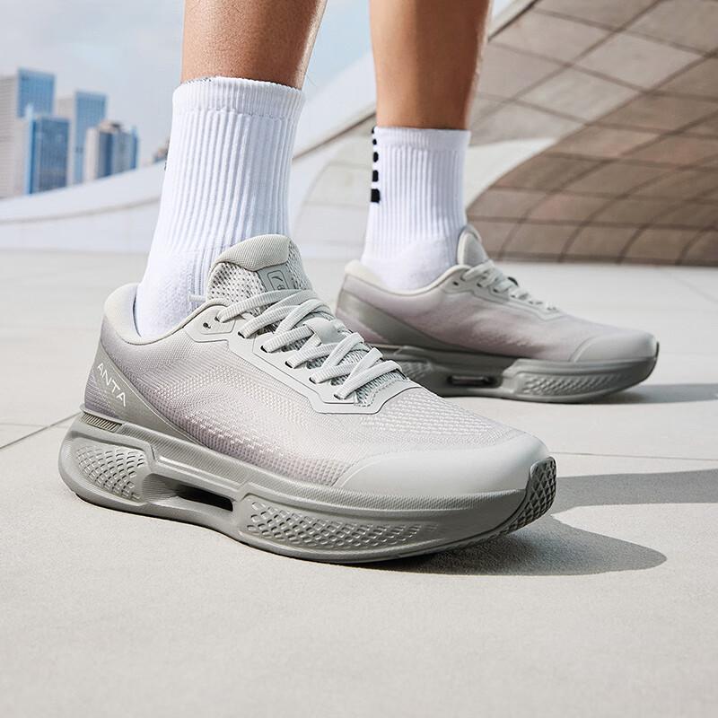 New Anta Shenxing 11 Slip Resistant Breathable Low Top Training Shoes Men's Gray 112527718-7