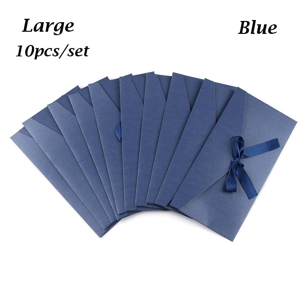 Beautiful Classic Retro Multicolor tie Pearl paper envelopes on Kraft for wedding invitation gift envelope  Greeting Card Bag