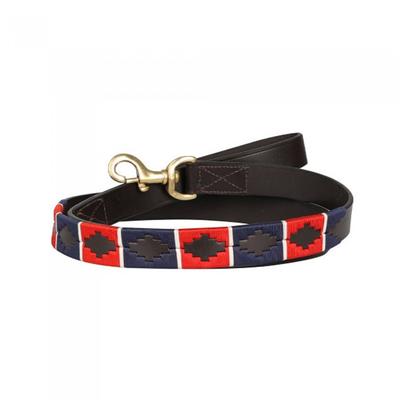 Trela ​​para cachorro de couro Benji & Flo Sublime Polo