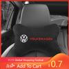 For VW Car Headrest Cover Auto Seat Cover Head Neck Rest Pillow  for VW Volkswagen Golf Polo Passat Touran Jetta Car Styling A