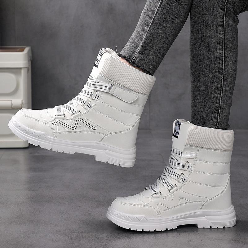 Snow Boots Winter New High-top Velvet Thickened Non-slip Cotton Boots Cold-resistant Boots