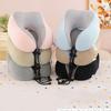 Portable Travel U-shaped Pillow Cooling Napping Neck Pad Soft Sleeping Neck Pillow  Nap