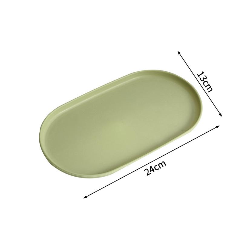 

Овальный поднос, складывающийся в стопку, подносы для хранения в скандинавском стиле, поднос для фруктовых десертов Dim Sum, хранение ювелирных изделий, столовая посуда, тарелка, кухонные принадлежности