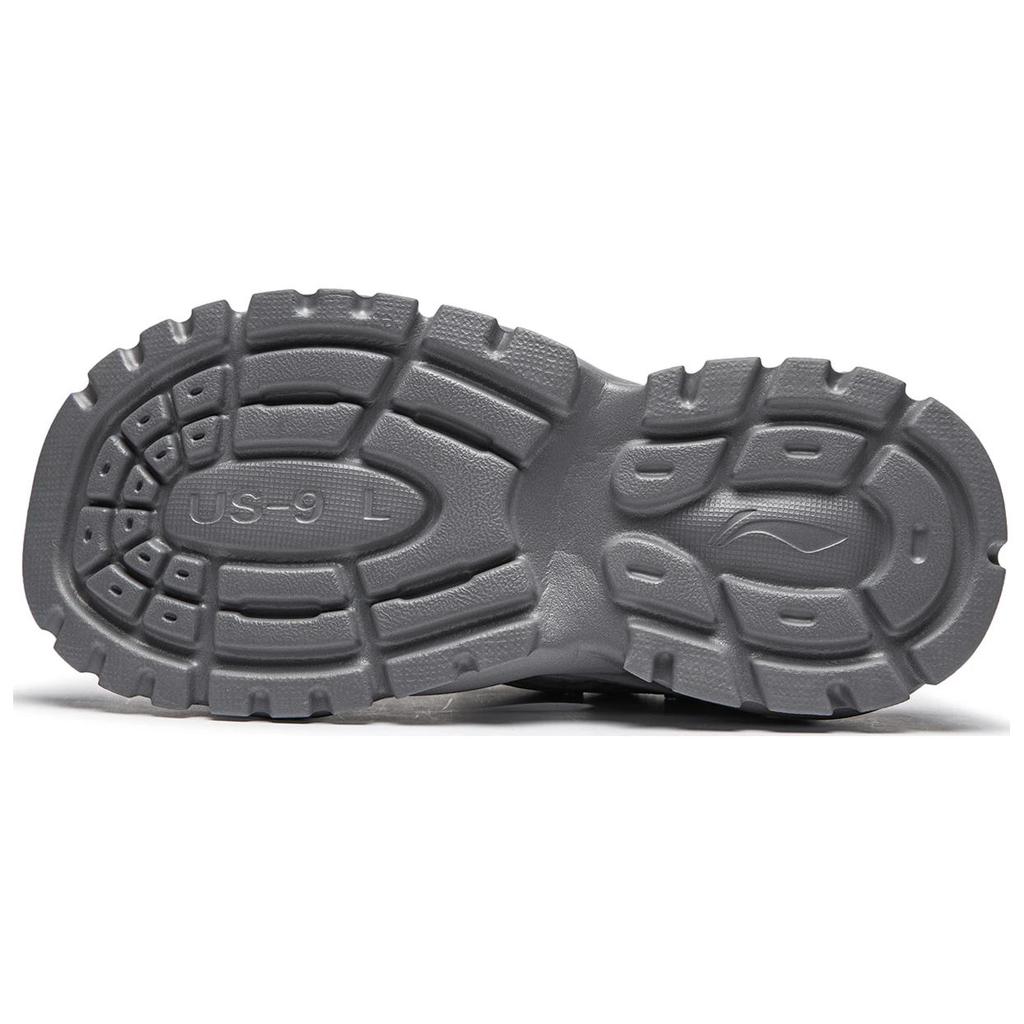Li Ning SOFT COCA Beach Sandals Men's Gray AGUU001-1