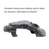 Hiding Cave Aquarium Tortoise Reptile Basking Hide Habitat Decoration Ornament