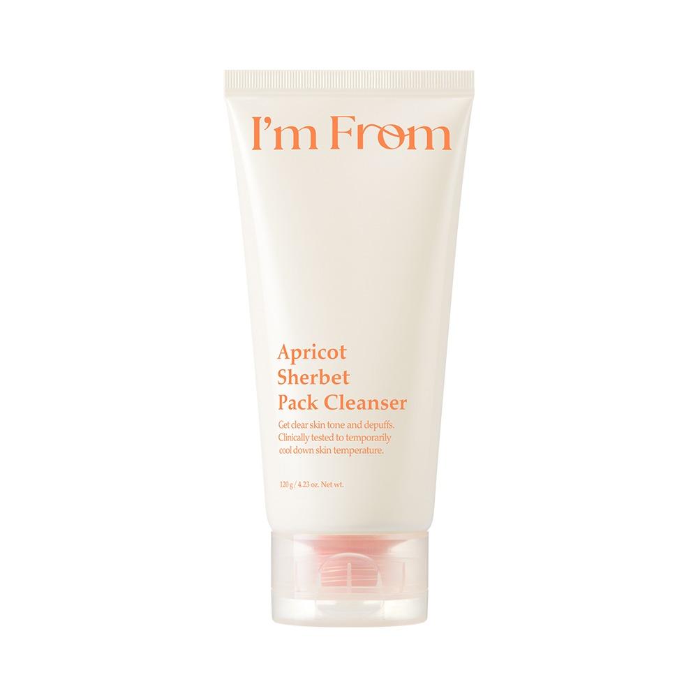 I m From Apricot Sherbet Pack Cleanser Deep Cleansing Hydrating 120g