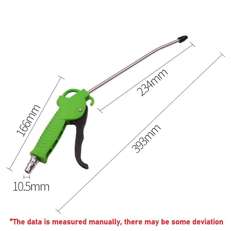 Ergonomic Air Blow Gun High Pressure Dust Cleaner Handheld Pneumatic Tool for Household Workshop Car Use