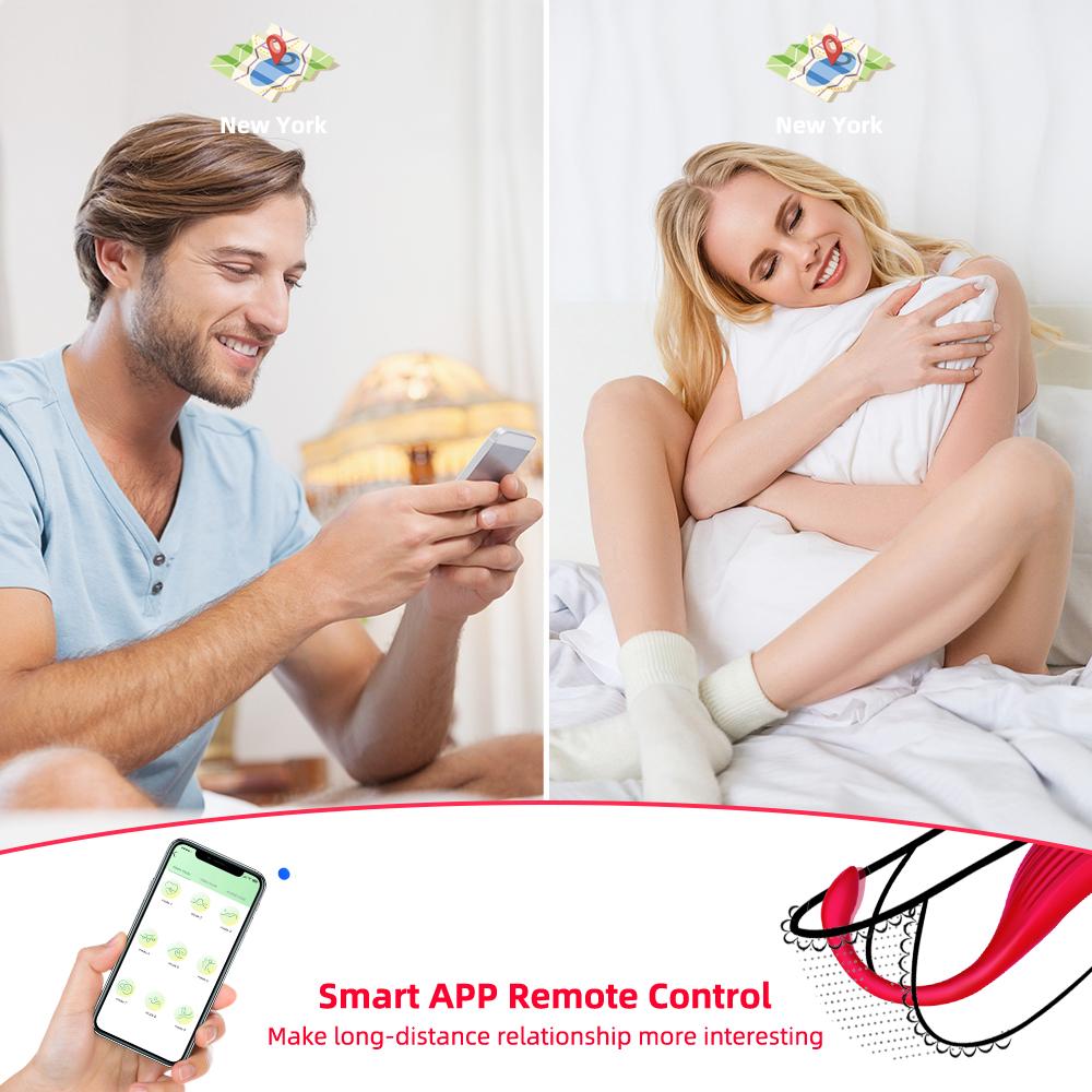 Vibrator Wireless App Sex Toys For Women Wear Vibrating Egg G Spot Clit Couple Dildo