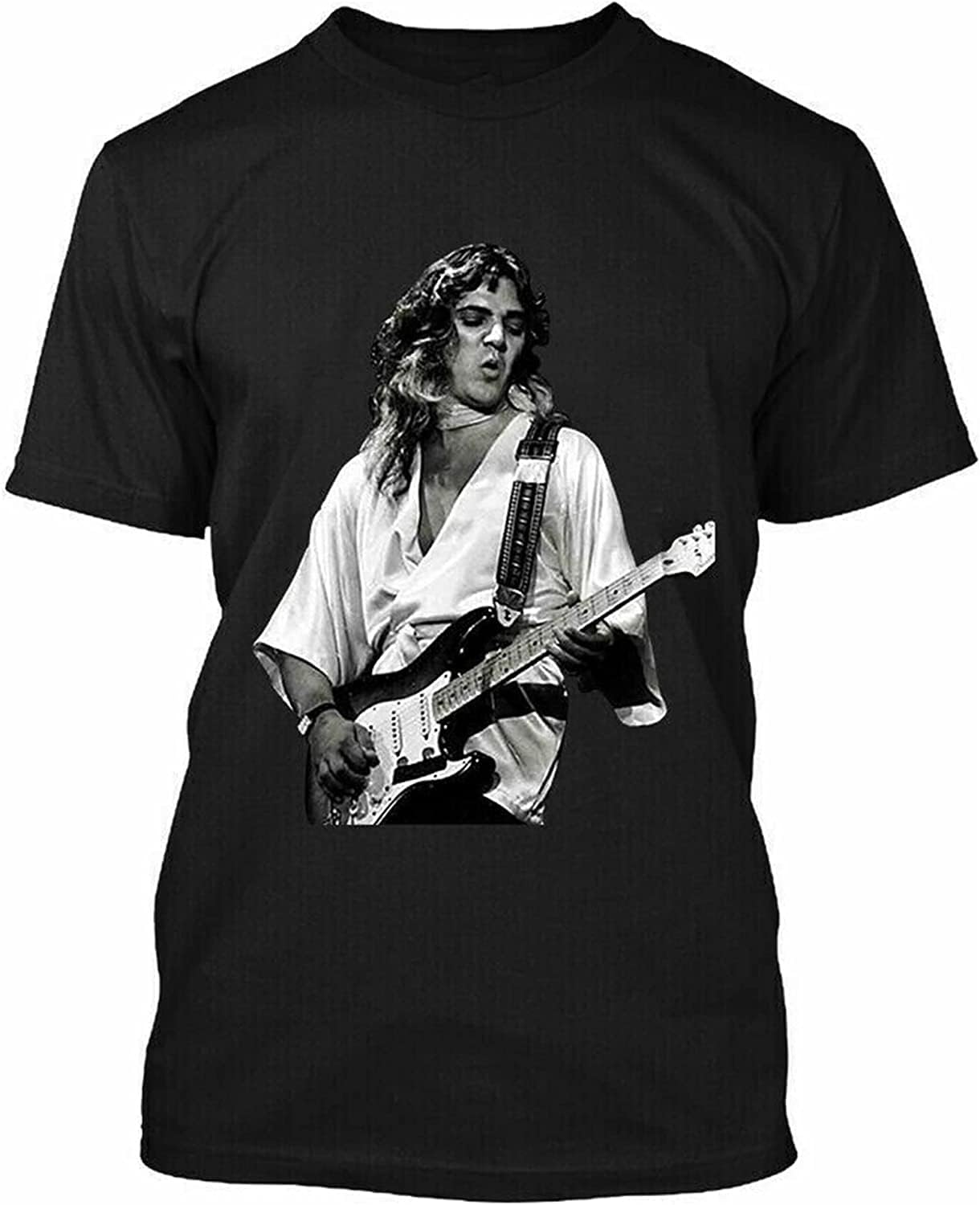 Rare!! Limited NWT Tommy Bolin Guitarist and Songwriter T Shirt Black M чёрный