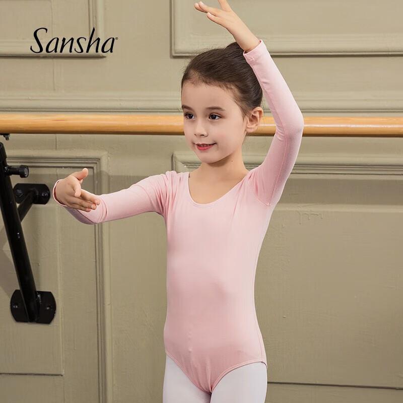 Sansha Kids Long-Sleeve Ballet Leotard Y4552CK/F M