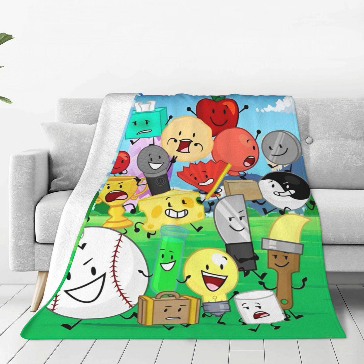 Inanimate Insanity Characters Blanket Quality Warm Soft Throw Blanket Spring Travel Office Home Decor Comfortable Bedspread 76x102cm