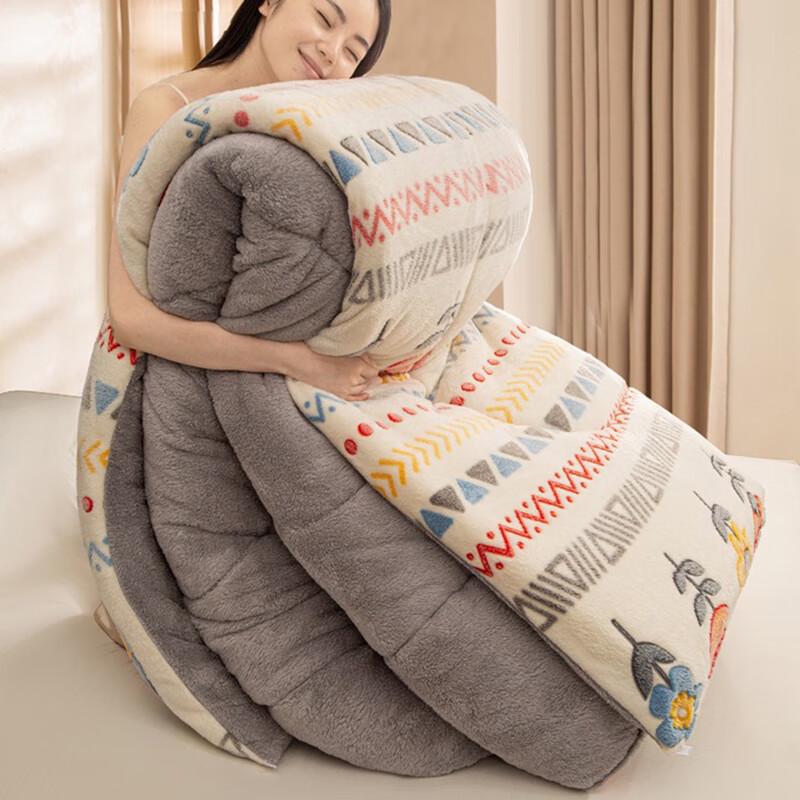 OEING Bohemian Lamb Velvet Duvet 180x220cm