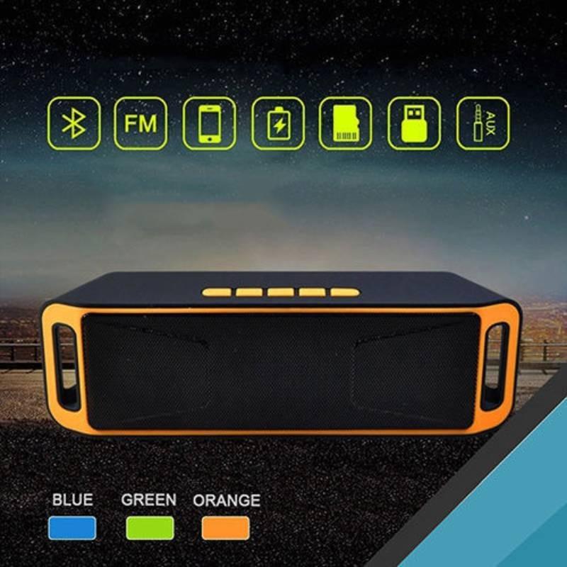 Stylish Mini Bluetooth Speaker With Dual Channels And Usb Connectivity For Desktop And Car Use